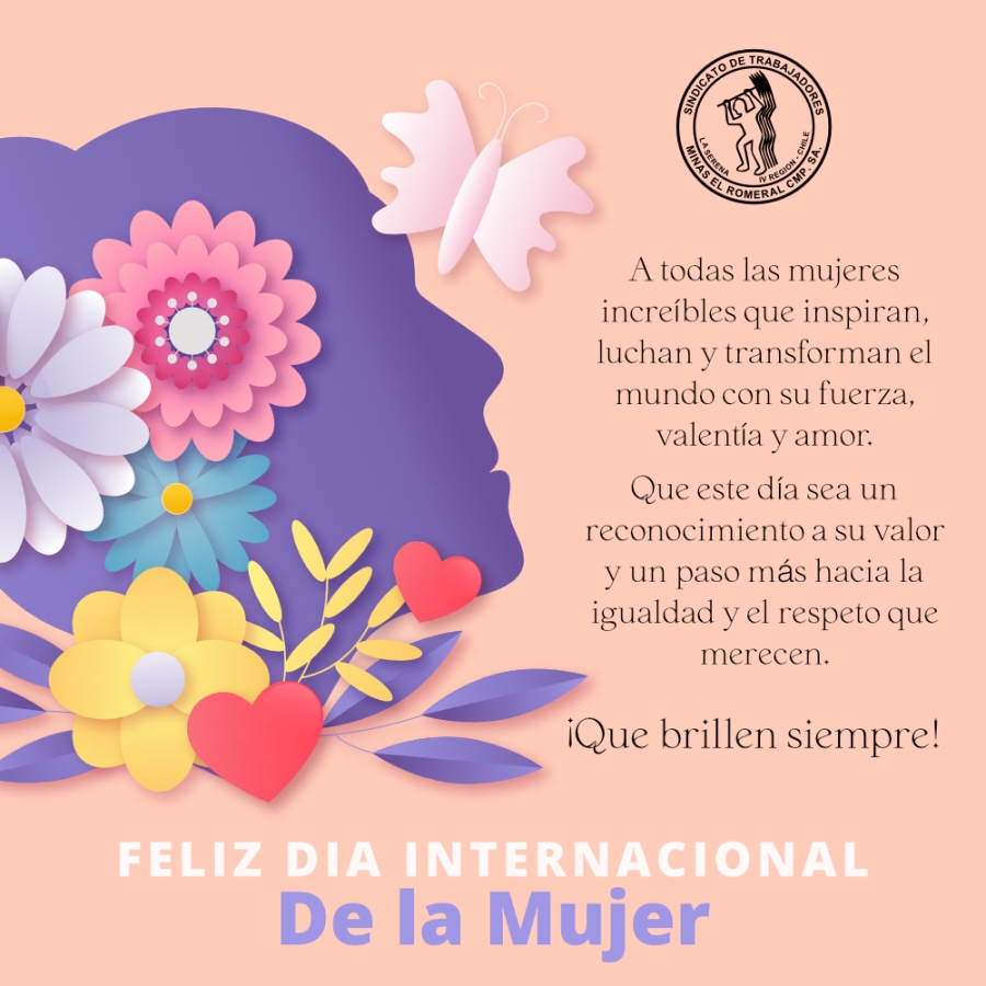 Feliz Día Internacional de la Mujer
