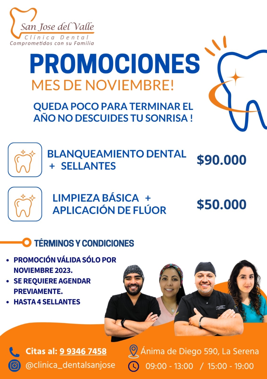 Promoción Mes de Noviembre